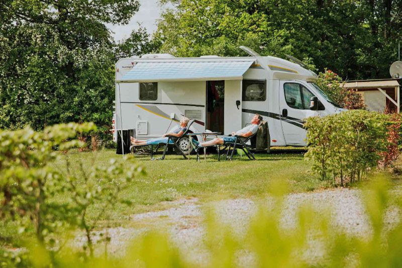 Entspannen auf einem Naturcampingplatz