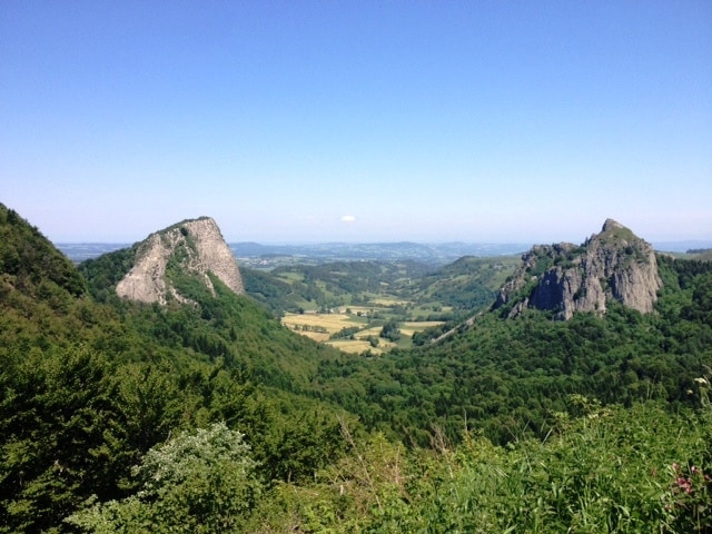 Die Vulkanlandschaft der Auvergne