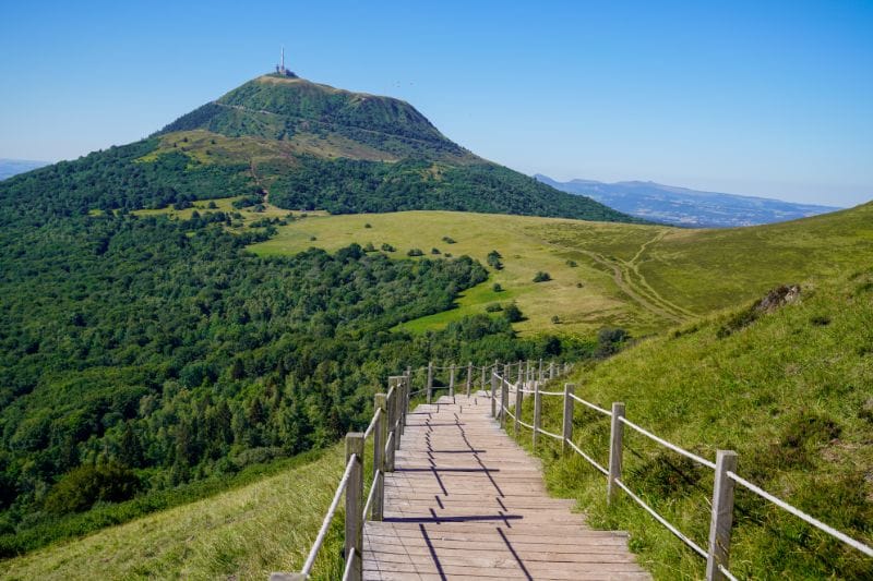 Höchster Berg Vulkanlandschaft Auvergne