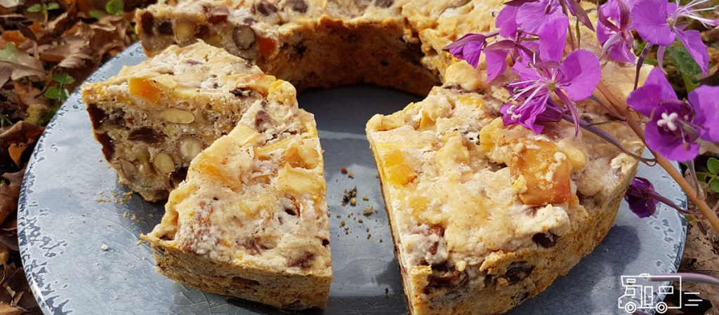 Appelbrood uit de campingoven