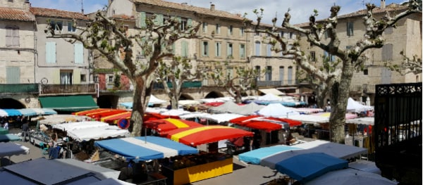 Der regionale Markt in Sommières