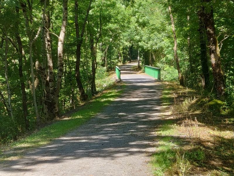 Auf einer Voie Verte herrscht normalerweise nicht viel Verkehr. Hier erleben Sie echte Stille.