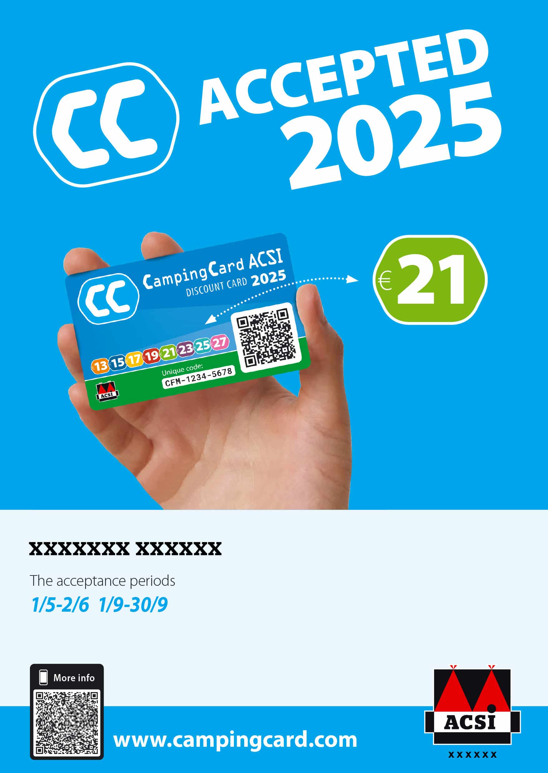 ACSI-Campingplatz oder CampingCard ACSI-Platz – was ist der Unterschied?