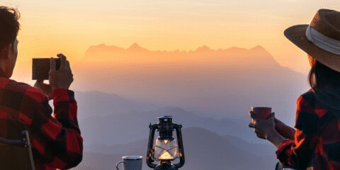 Romantisch campen: 8 Campingplätze für den Urlaub zu zweit