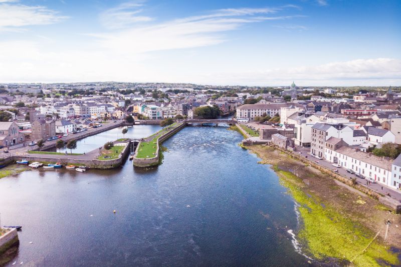 Blick über Galway