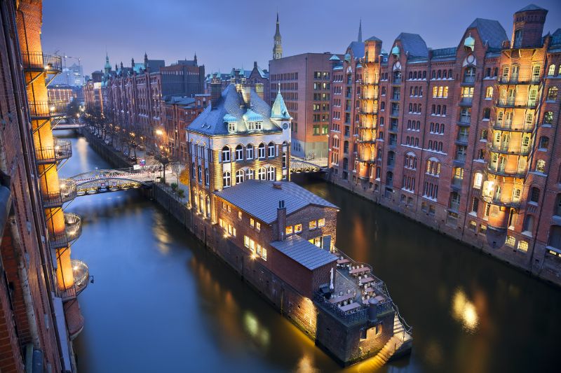 Speicherstadt in Hamburg