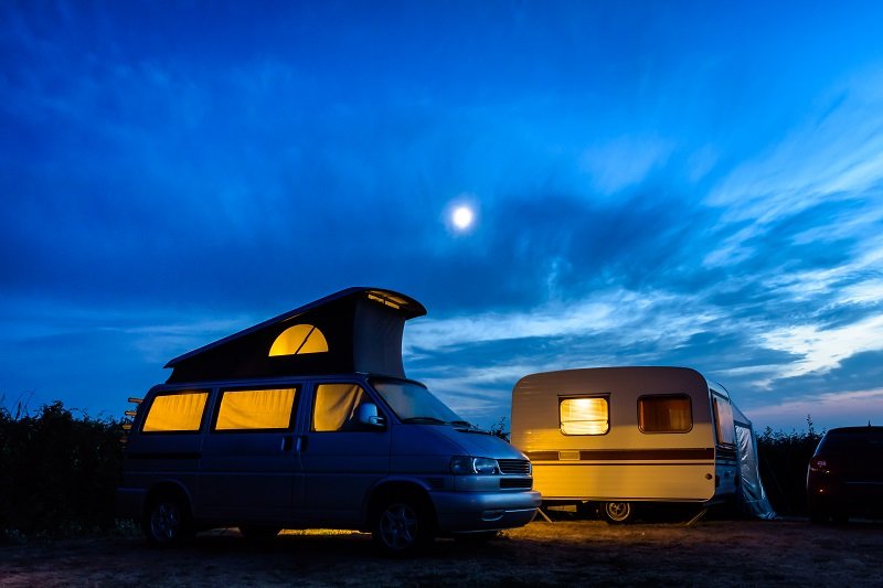 Mieten Sie ein Wohnmobil oder entscheiden Sie sich doch für einen Campervan mit 