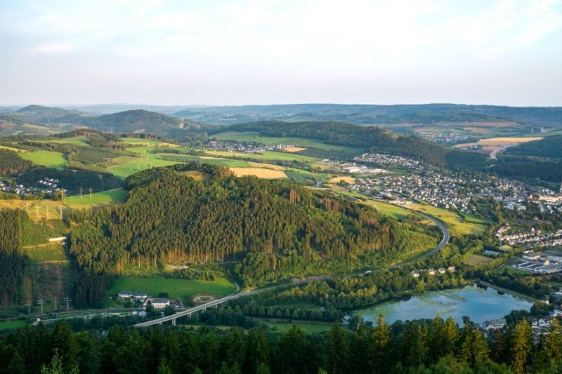 Panoramablick Sauerland Olsberg
