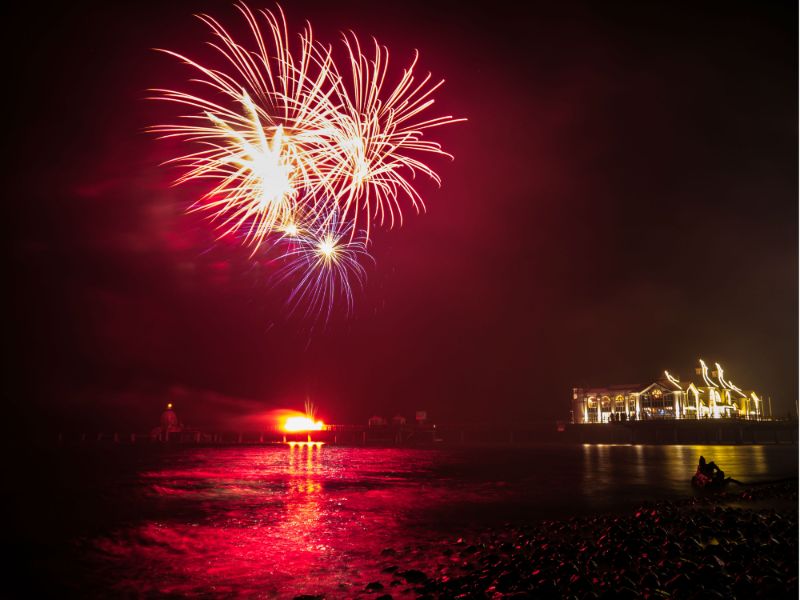 Feuerwerk Rügen