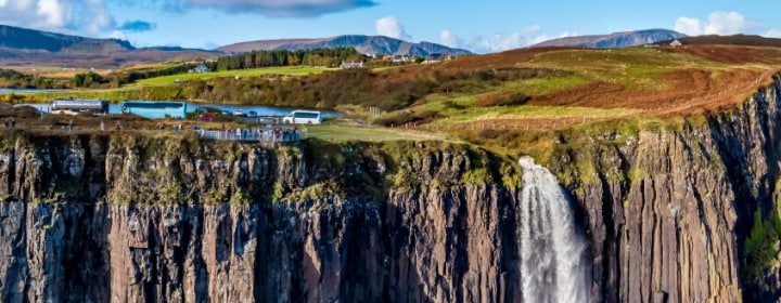 Schottland Campen Abenteurer