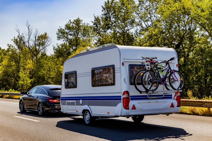 Caravan en trekauto