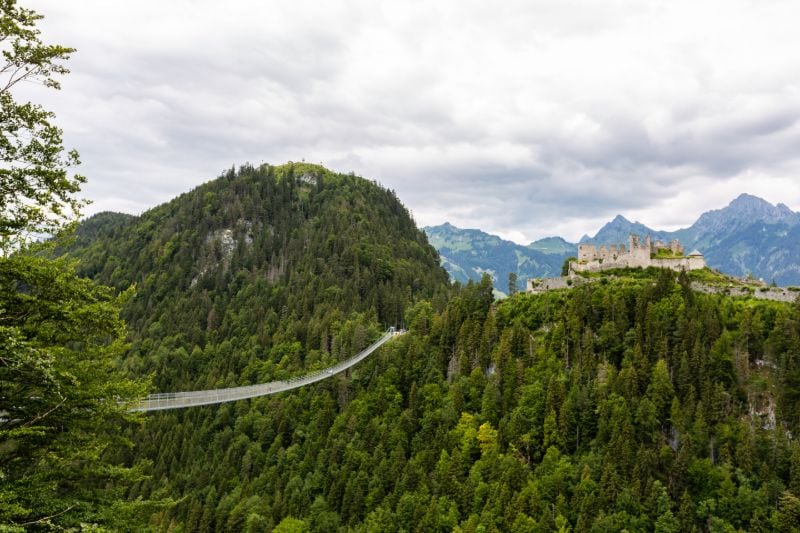 Hängebrücke Highline