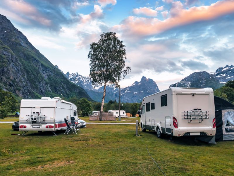 Camper in Norwegen
