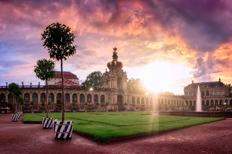 Zwinger Dresden Highlight auf der Rundreise durch Sachsen