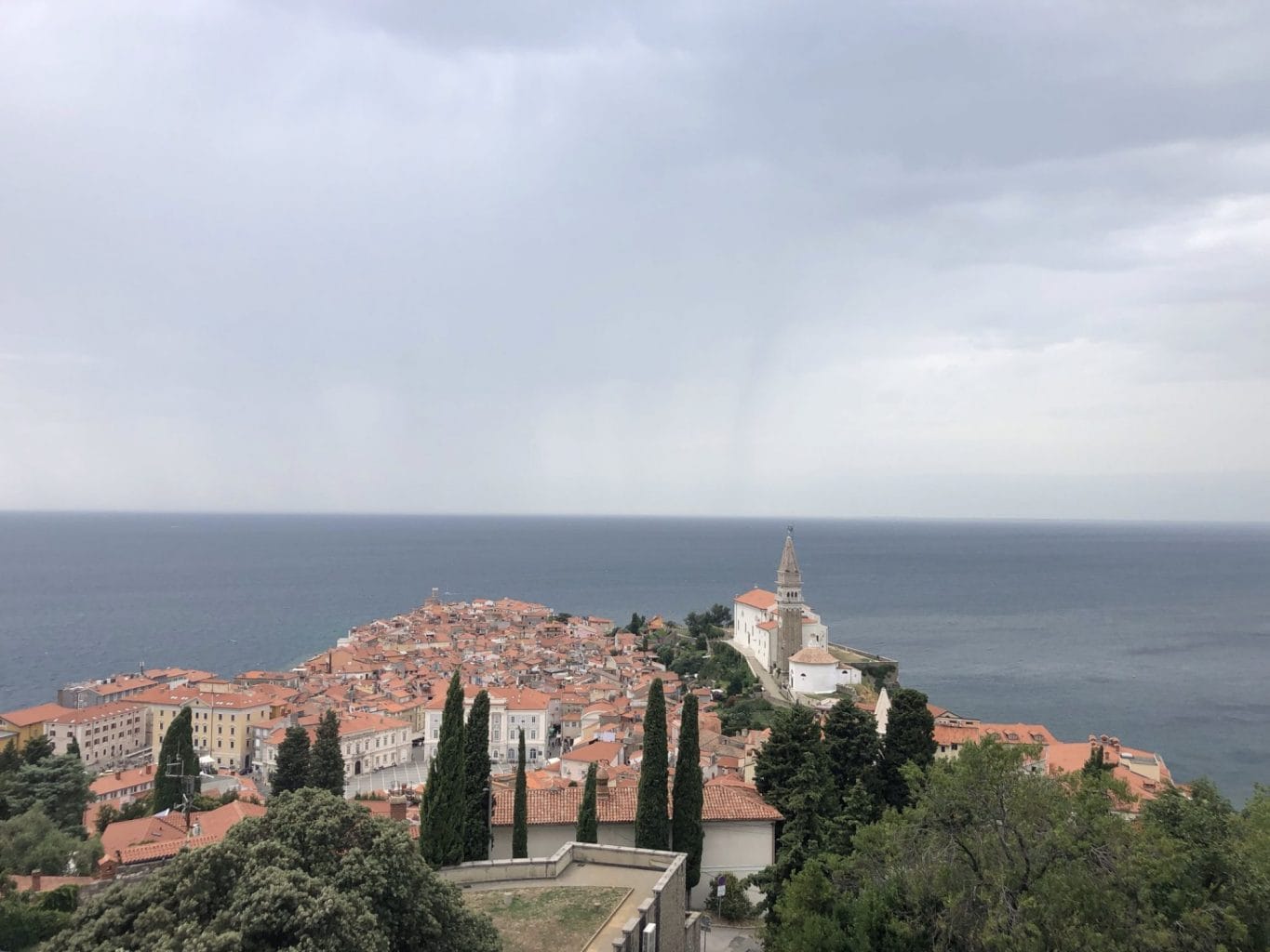 Ausblick auf Piran