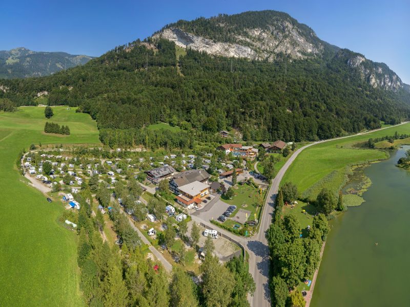 Campingplatz in der Natur