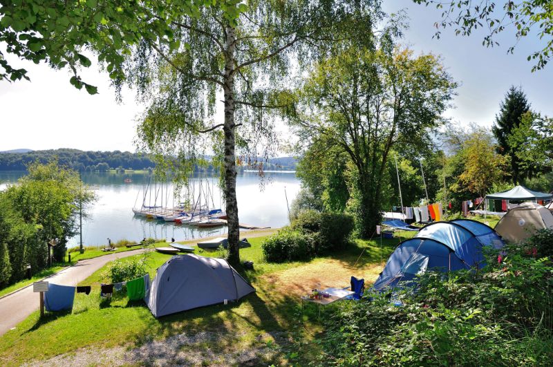 Camping mit gebrauchtem Zelt