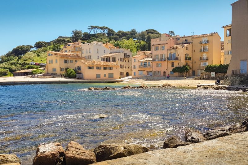 Plage de La Plonche strand bij St. Tropez