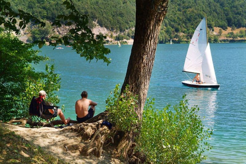 Entspannen am See oder sportlich aktiv auf dem See