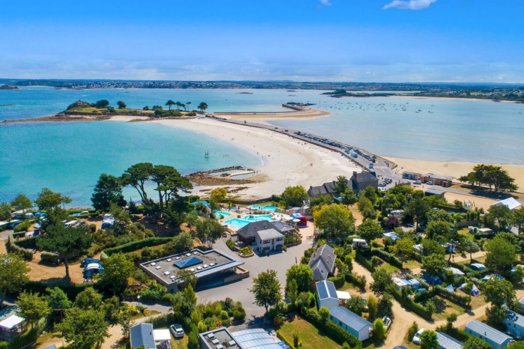 Camping Ar Kleguer Campingplatz mit der schönsten Lage Frankreich