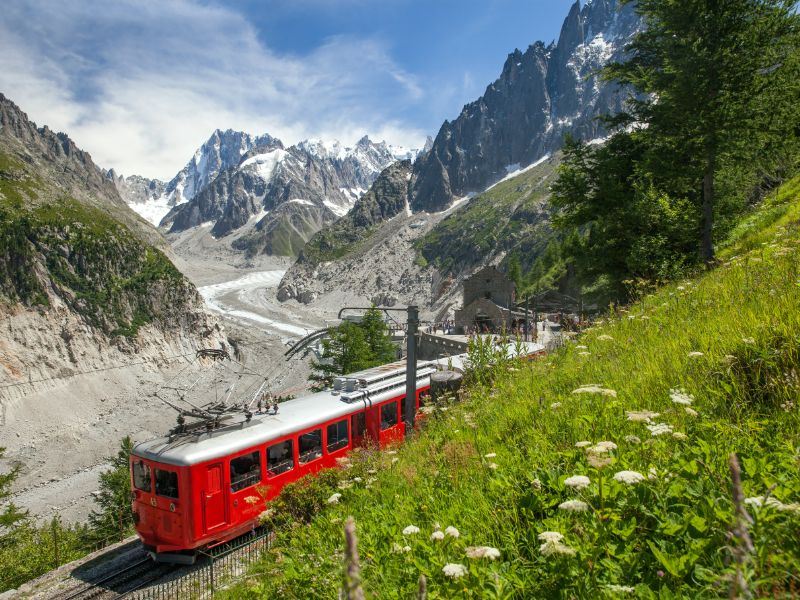 Mit dem Zug nach Frankreich