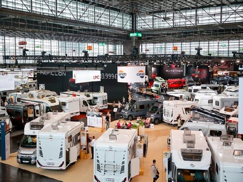 Messehalle Caravan Salon