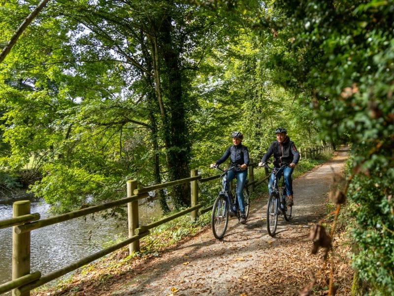 grünen RAVeL-Radwege Wallonie