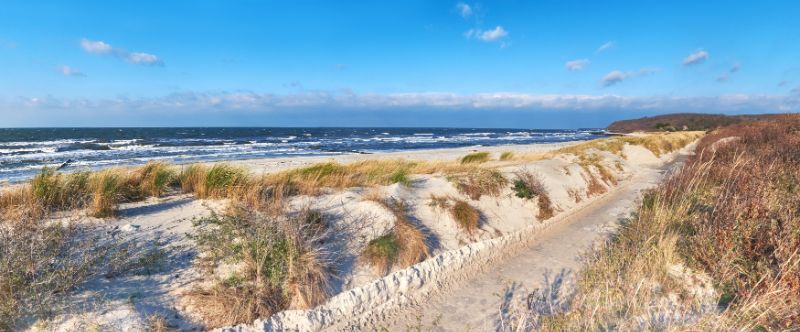 Zum Wintercamping an die Nord- oder Ostsee