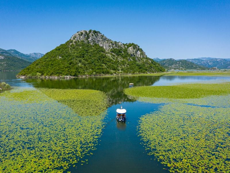 Sehenswürdigkeiten in Montenegro: der Skutarisee