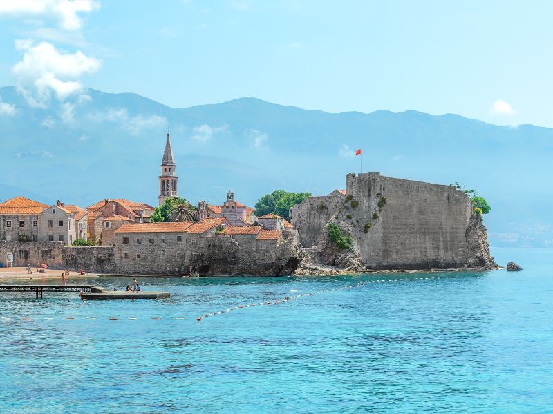 Sehenswürdigkeiten in Montenegro: die Stadt Budva