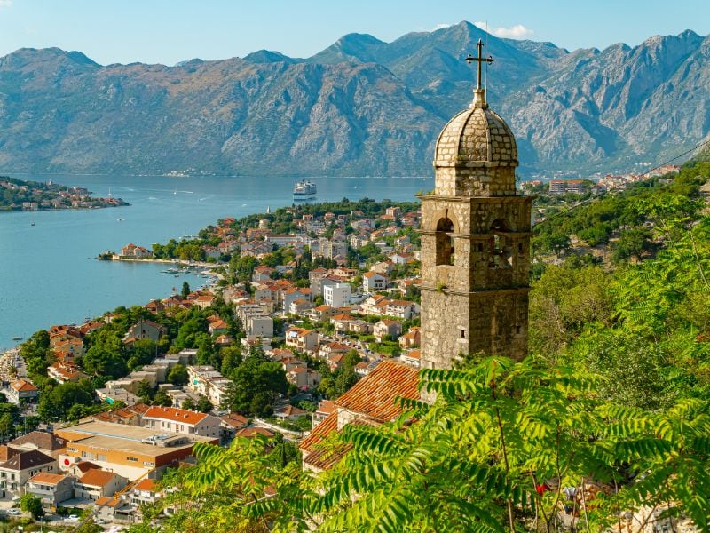 Sehenswürdigkeiten in Montenegro: die Bucht von Kotor