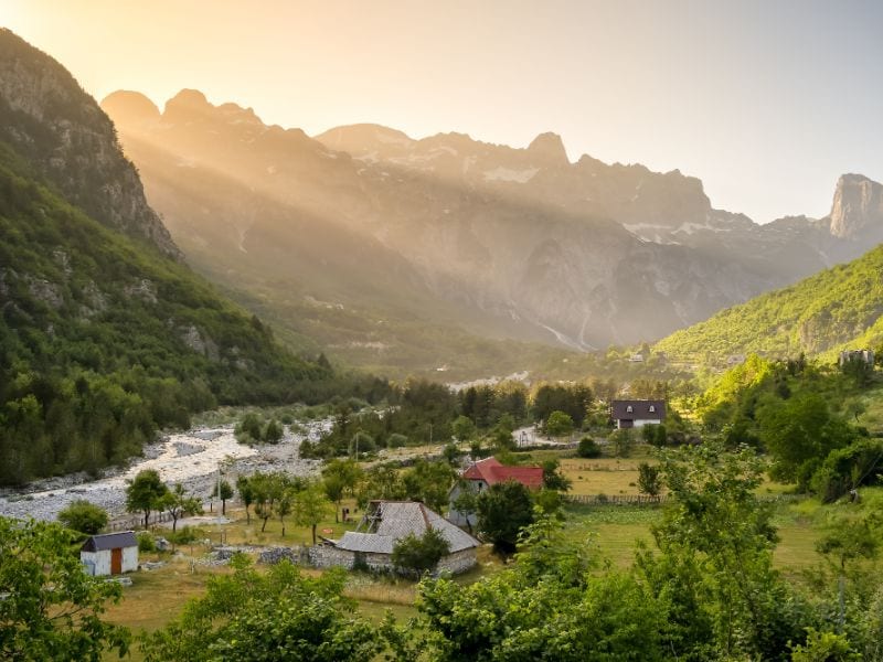 Urlaub in Albanien: der Nationalpark Theth