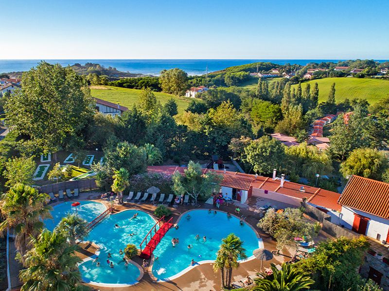 Camping Atlantica nahe der Küste in Südwestfrankreich