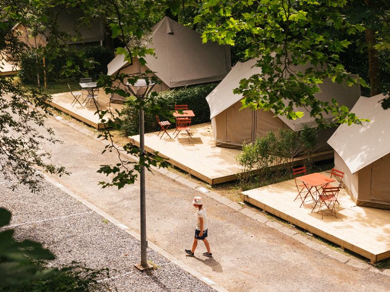 Camping wecamp San Sebastián mit Busanbindung in die Stadt