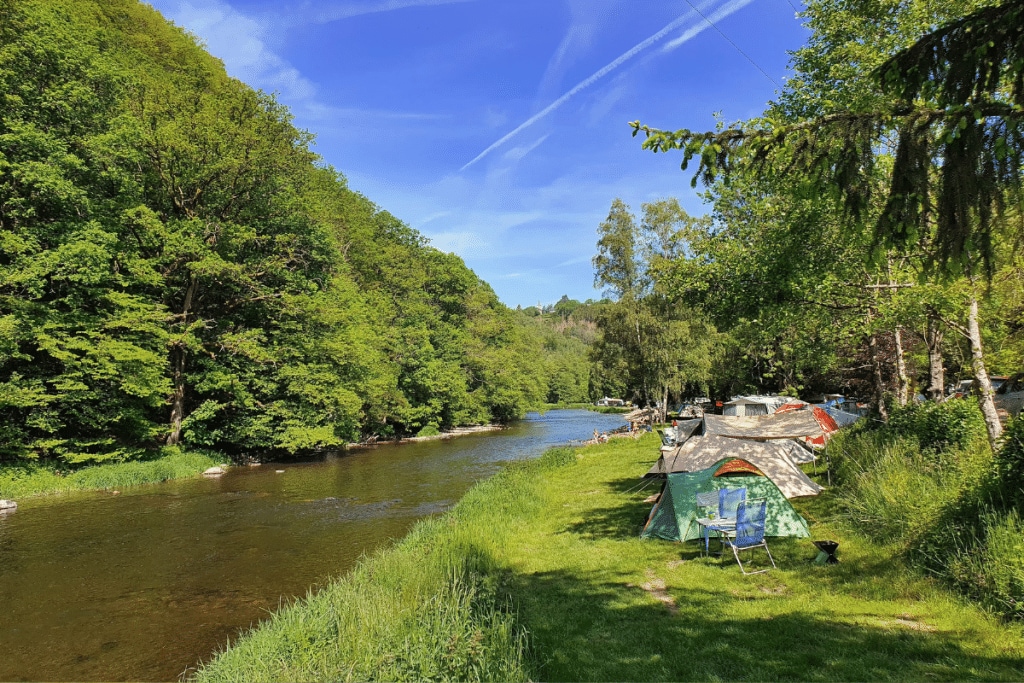 Camping De l'Ourthe – Naturcamping Ardennen