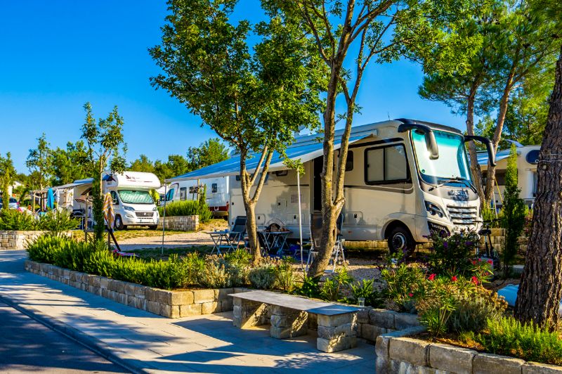 Beste Wohnmobil-Stellplätze in Kroatien