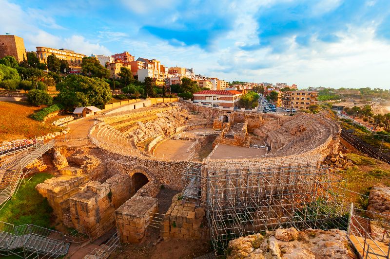 Das römische Amphitheater in Tarragona