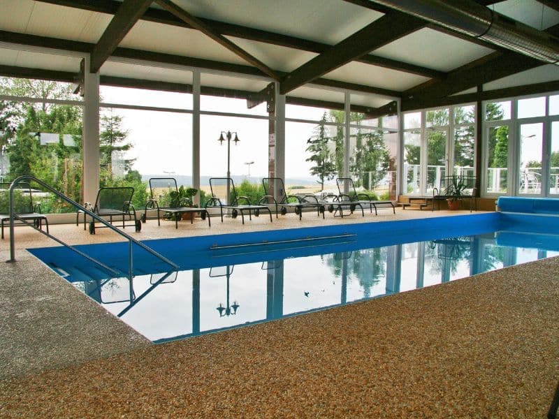 Camping mit Hallenbad in der Ferienanlage Erzeberg