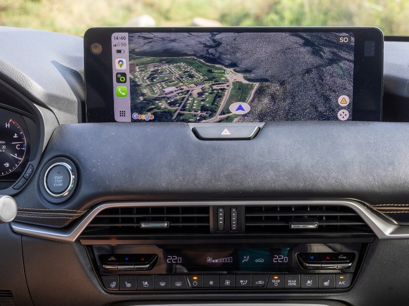 Navigationssystem auf 12,3 Zoll großem Display