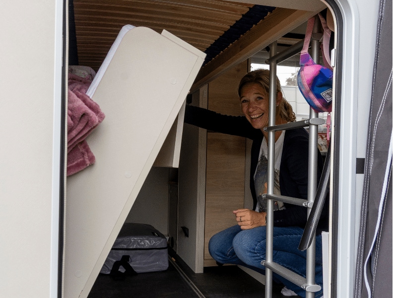 Klappbares Kinderbett