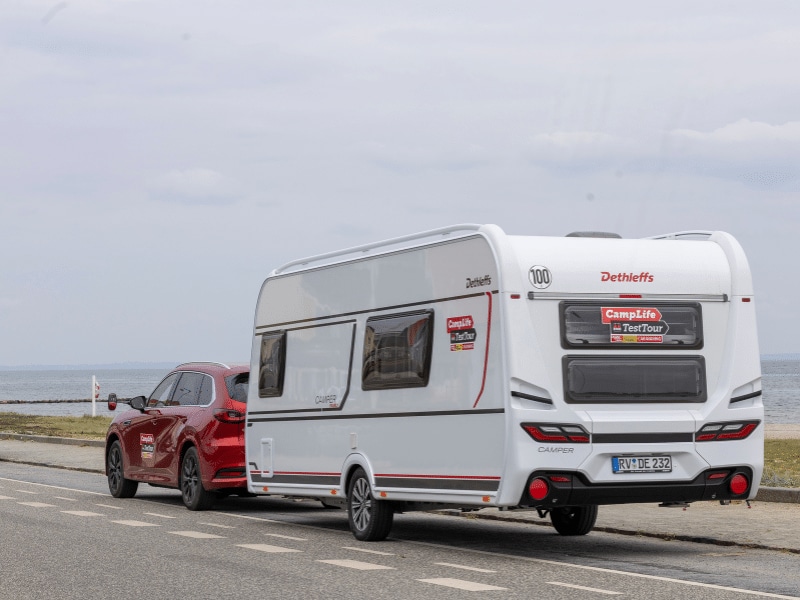 Der Dethleffs Camper 530 FSK im Test des Testteams Familie