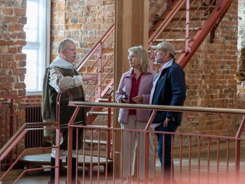 Durchdachte Konstruktion im Koldinghus