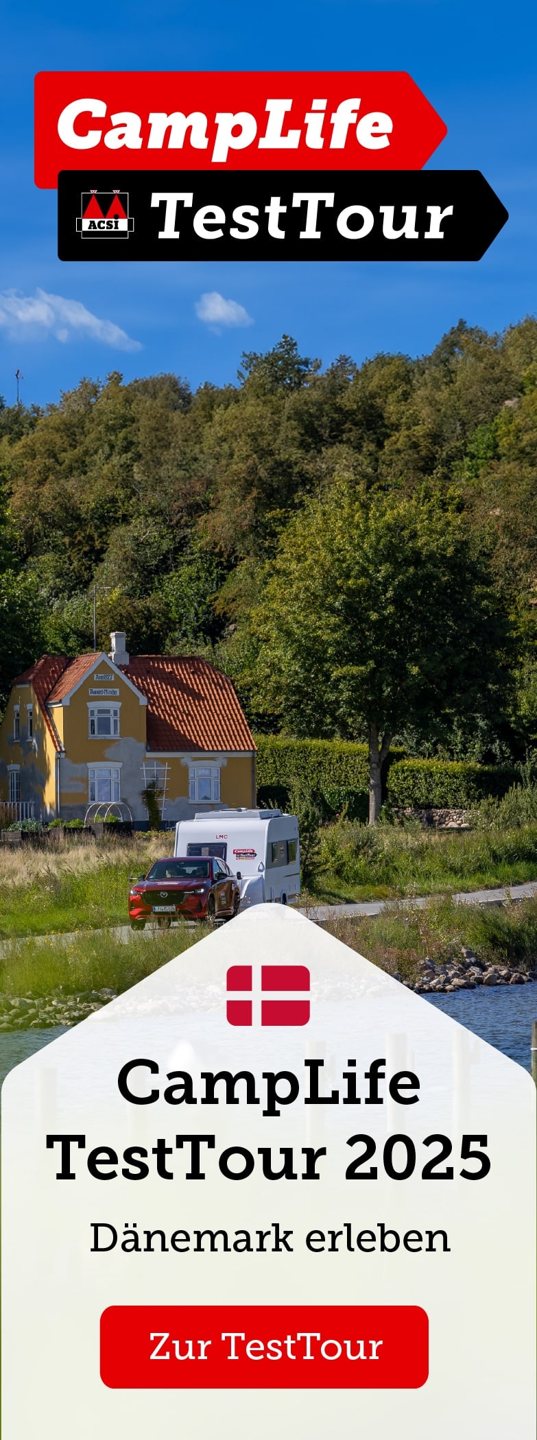 Camplife Testtour 2025 Danemark