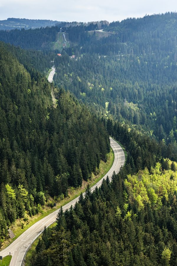 Schwarzwaldhochstraße im Schwarzwald