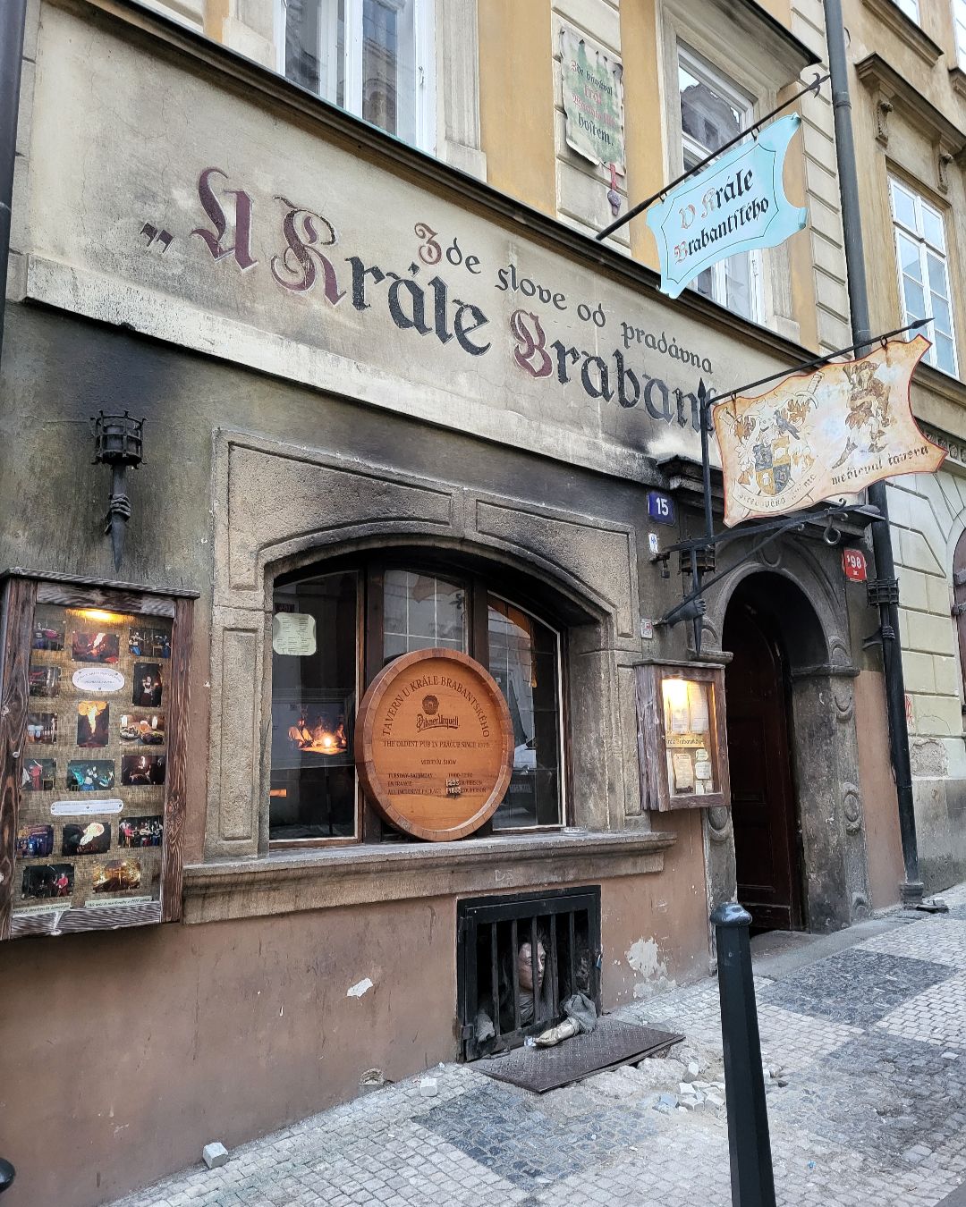 Mittelalterliches Café in Prag
