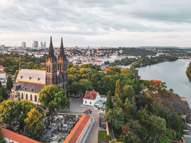 Vyšehrad in Prag