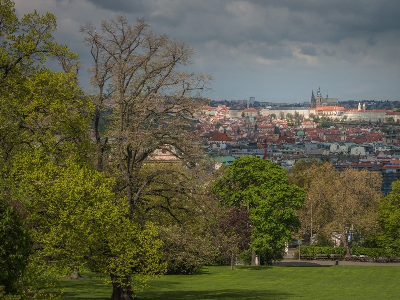 Riegrovy Sady in Prag