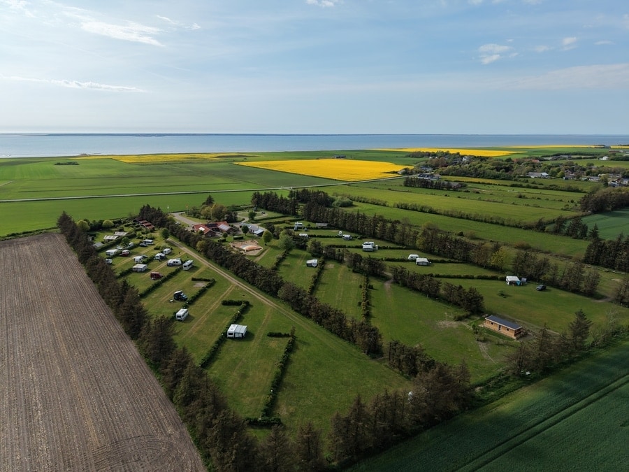 Campingplatz nahe der Küste