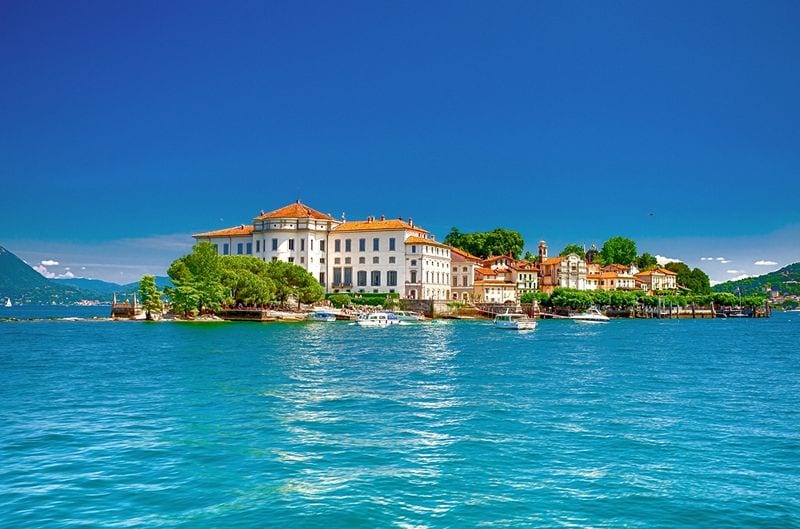 Isola Bella vanaf het water