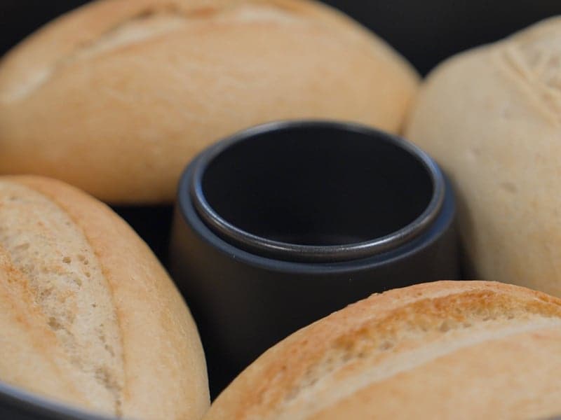 Knusprige Brötchen im Ofen